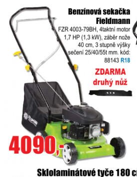 Benzínová sekačka Fieldmann FZR 4003-79BH