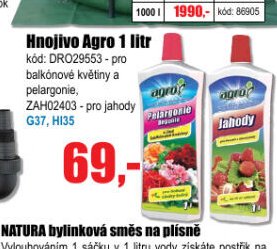 Hnojivo Agro 1 litr