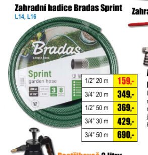 Zahradní hadice Bradas Sprint