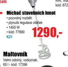 Míchač stavebních hmot
