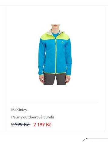 McKinley Pelmy outdoorová bunda