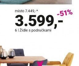 6 | Židle s područkami