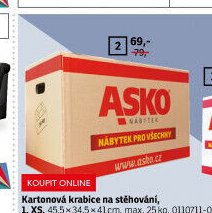 Kartonová krabice na stěhování