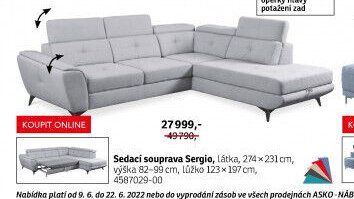 Sedací souprava Sergio