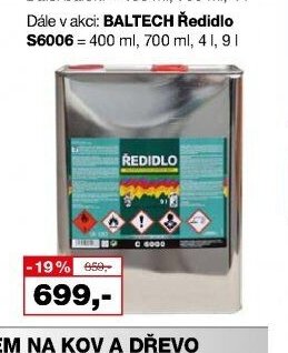BALTECH Ředidlo C6000, 9 l