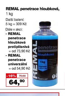 REMAL penetrace hloubková