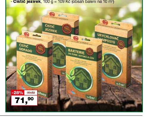 BALBIO bakterie do žump, septiků a ČOV, 100 g