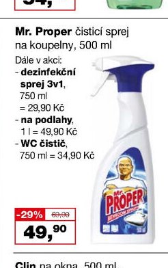 Mr. Proper čisticí sprej