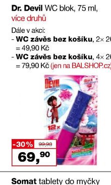 Dr. Devil WC blok