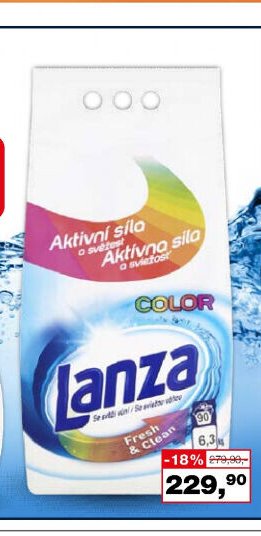 Lanza prací prášek