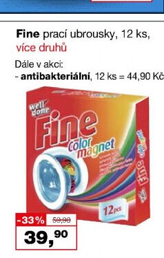 Fine prací ubrousky