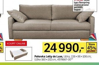 Pohovka Letty de Luxe