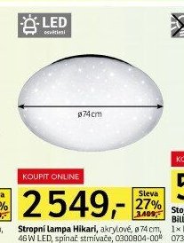 Stropní lampa Hikari