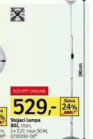Stojací lampa Bill