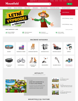 aktuální leták Mountfield 13.7.2022-19.7.2022