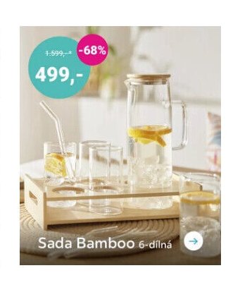 Sada Bamboo 6-dílná