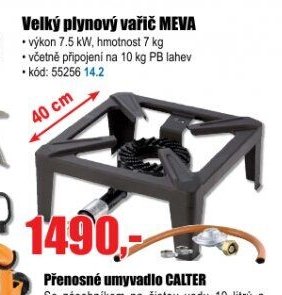 Velký plynový vařič MEVA
