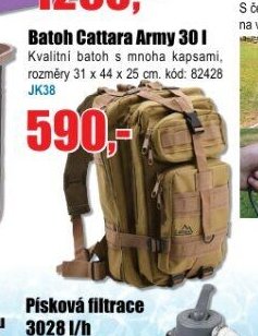 Batoh Cattara Army 30l