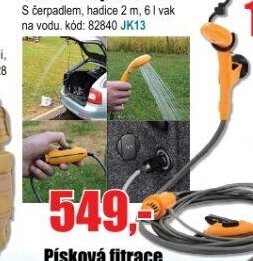 Cestovní sprcha 12V