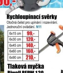 Rychloupínací svěrky