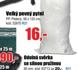 Velký pevný pytel