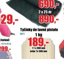 Tyčinky do tavné pistole