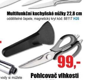 Multifunkční kuchyňské nůžky