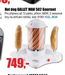 Hot dog GALLET MAH 502 Gourmet