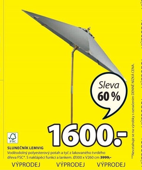 Slunečník LEMVIG
