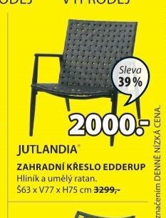 JUTLANDIA zahradní křeslo EDDERUP