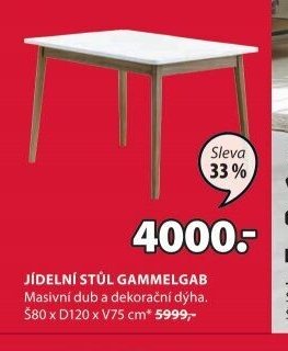 JÍDELNÍ STŮL GAMMELGAB