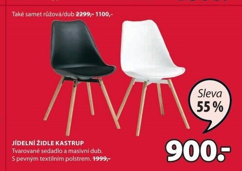 JÍDELNÍ ŽIDLE KASTRUP