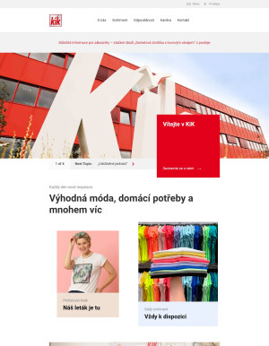 aktuální leták Kik textil 10.8.2022-16.8.2022