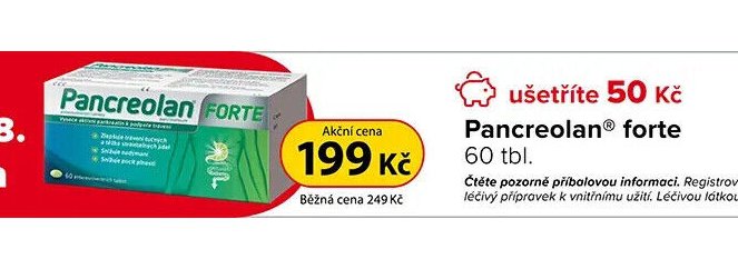 Pancreolan forte 60 tbl.