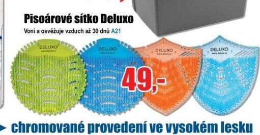 Pisoárové sítko Deluxo