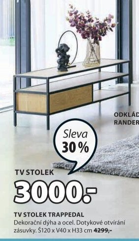TV STOLEK TRAPPEDAL