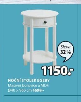 Noční stolek Egeby