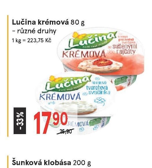 Lučina krémová 80 g