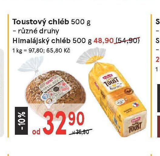 Toustový chléb / Himalájský chléb
