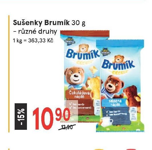 Sušenky Brumík