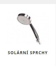 Solární sprchy