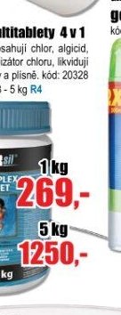 Bazénové multitablety 5 kg