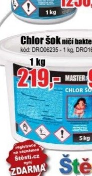 Chlor ŠOK 1 kg