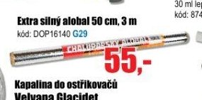 Extra silný alobal 50 cm, 3 m
