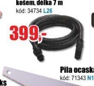 1” hadice se sacím košem, délka 7 m
