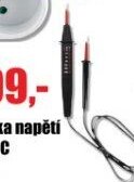 LED zkoušečka napětí 6-400V AC/DC