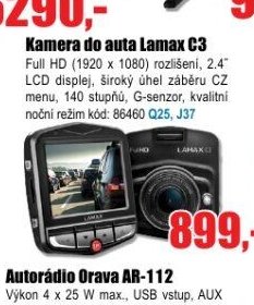 Kamera do auta Lamax C3