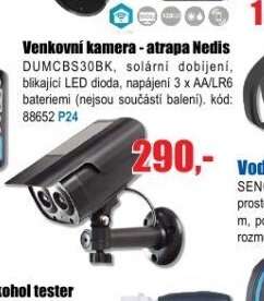 Venkovní kamera - atrapa Nedis