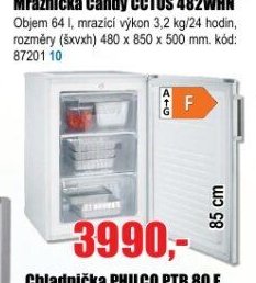 Mraznička Candy CCTUS 482WHN