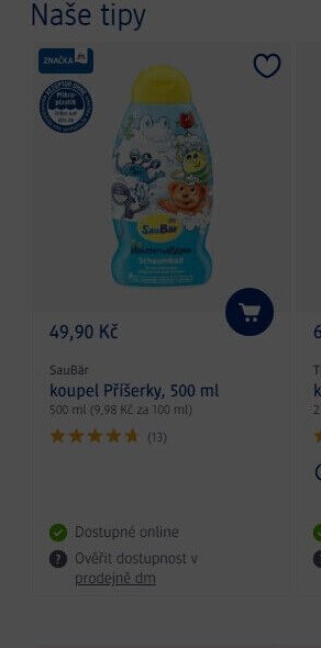 SauBär koupel Příšerky, 500 ml